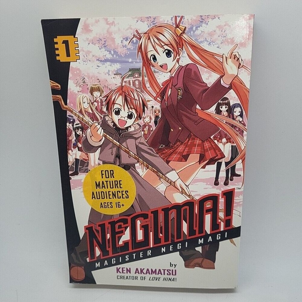 Nagima Magister Negi Magi 1 Mature 16+ Manga Anime Graphic Novel Comic Book